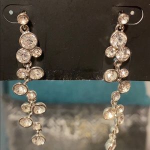 Prismatic affect bangle earrings